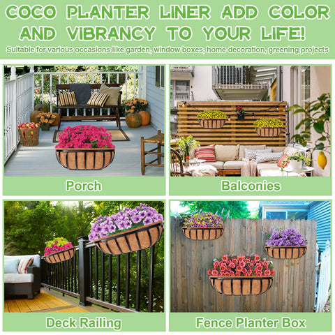 Riare versatile liner for germination, decoration, and seasonal displays.