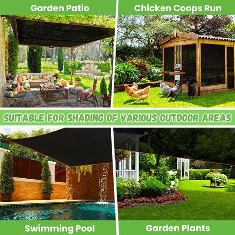Riare versatile shade for patio and garden spaces.