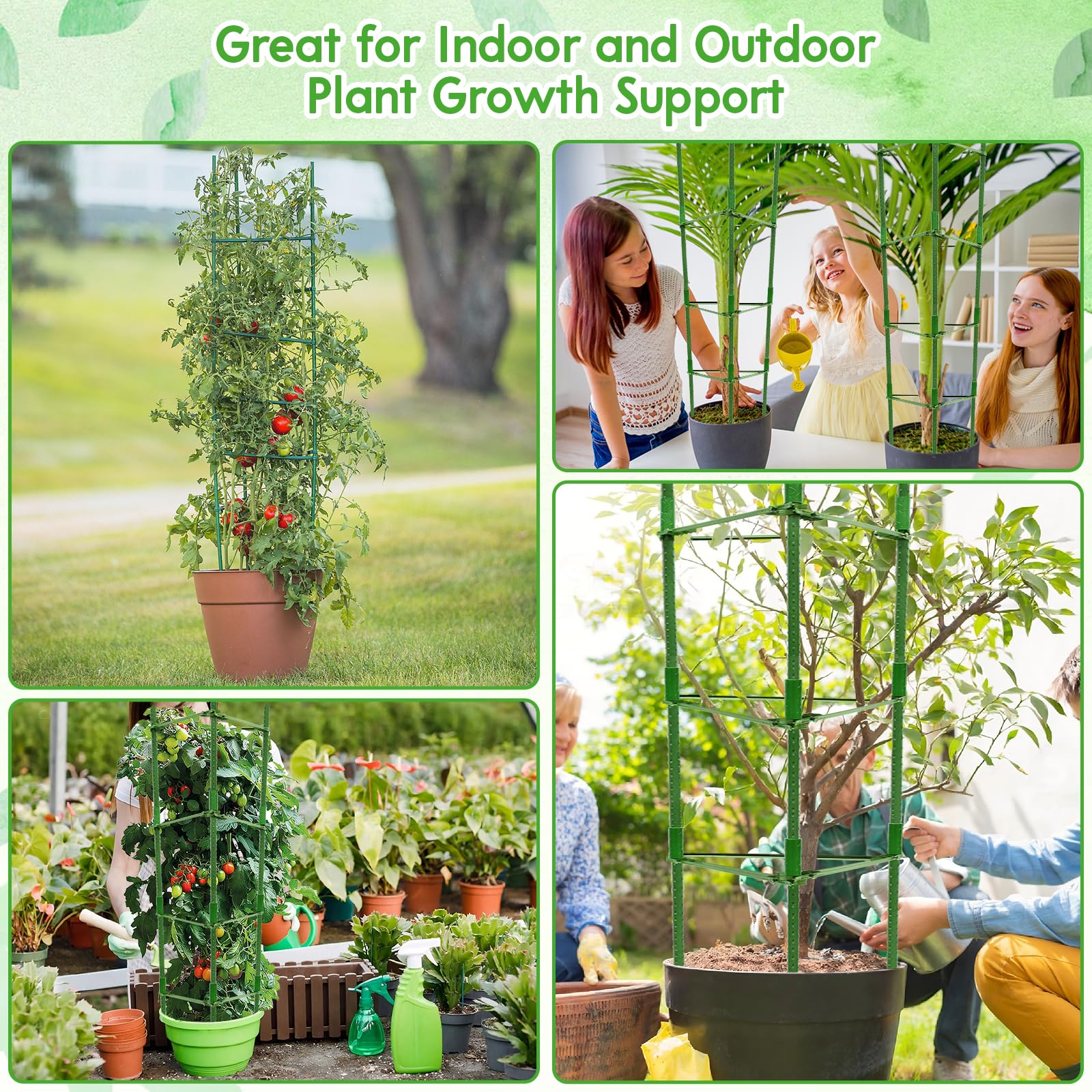 Riare space-saving storage design for tomato cages after season