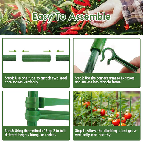 Riare anti-rust coated cages resist weather for long-term garden use