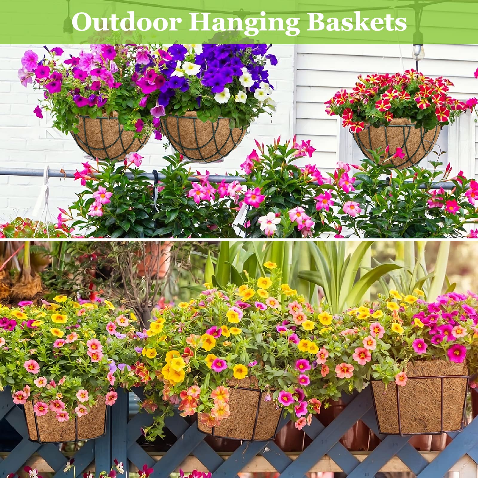 Riare versatile liner suits flowers, vegetables, and decorative planters.
