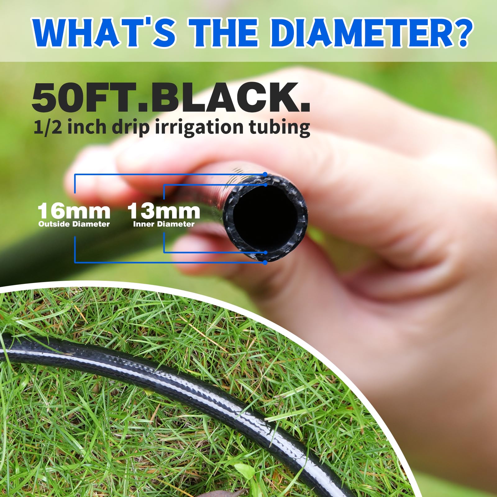 Riboud 6-way connector pack enabling versatile drip irrigation branching.