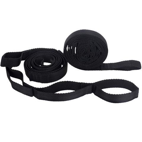 RICH hammock straps 2pcs package, sturdy polyester for outdoor camping.