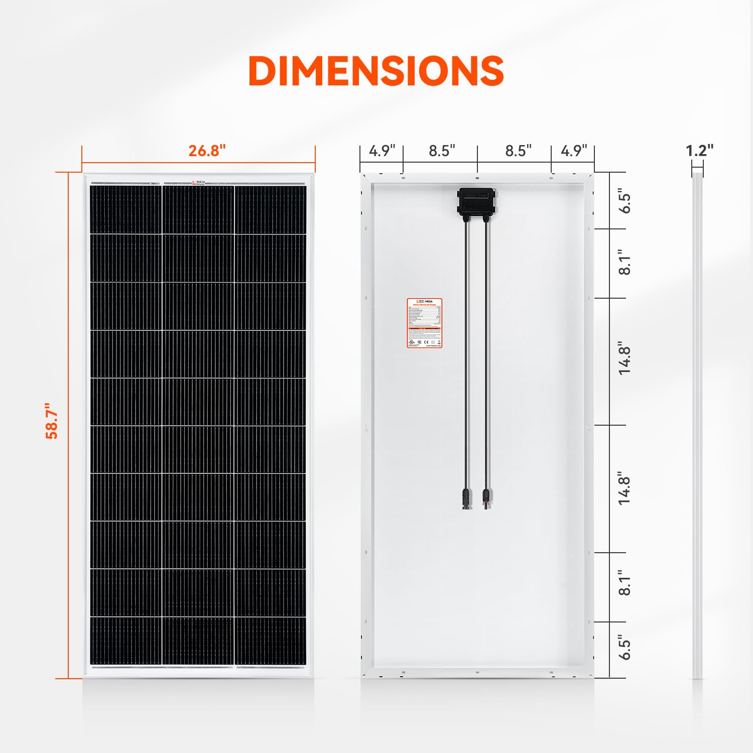 RICH SOLAR N-Type cells delivering stable output in heat and clouds.