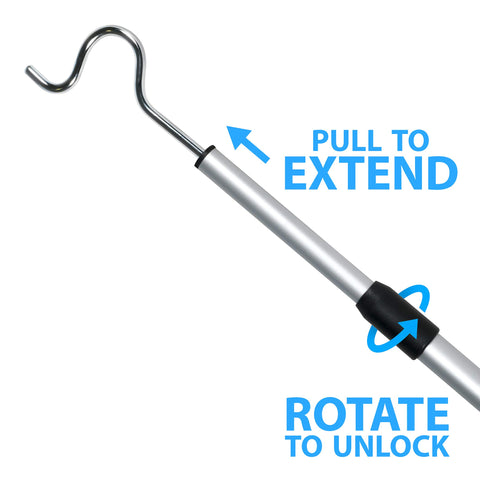 Richards Shepherds aluminium pole cushioned handle for comfortable use