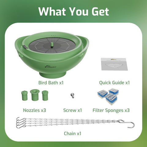 RichBird easy-setup garden gift kit makes gifting pleasure for gardeners.