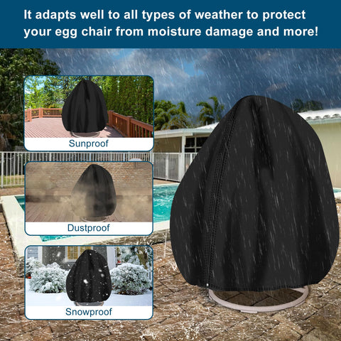 RICHIE dustproof tear-resistant cover ideal for patios, decks, and balconies