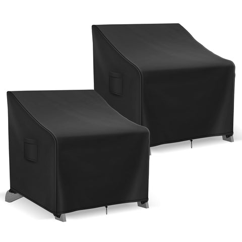 Richwon Adirondack chair cover waterproof shields outdoor furniture from rain.