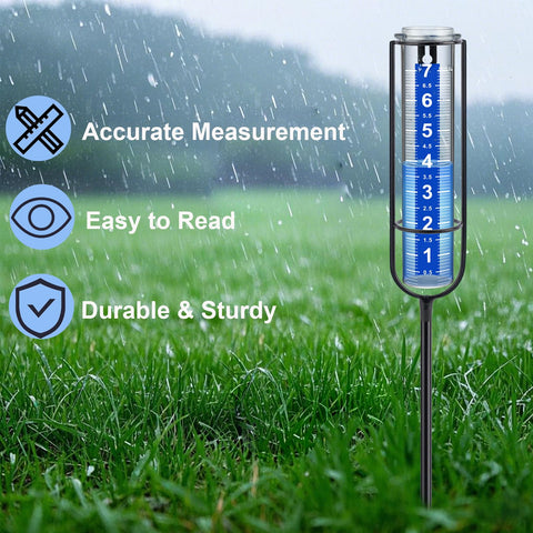 Ricihene clear scale with 1/2 inch subdivisions improves readability at a glance.