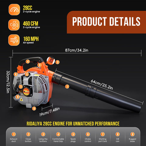 RIDALIYA adjustable throttle offers precise control