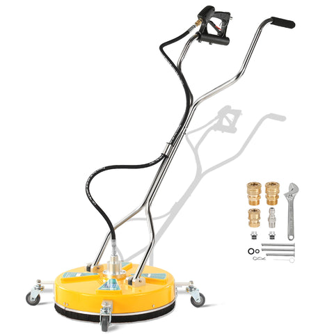 RIDGE WASHER 20'' surface cleaner in action for expansive driveway cleaning and efficiency