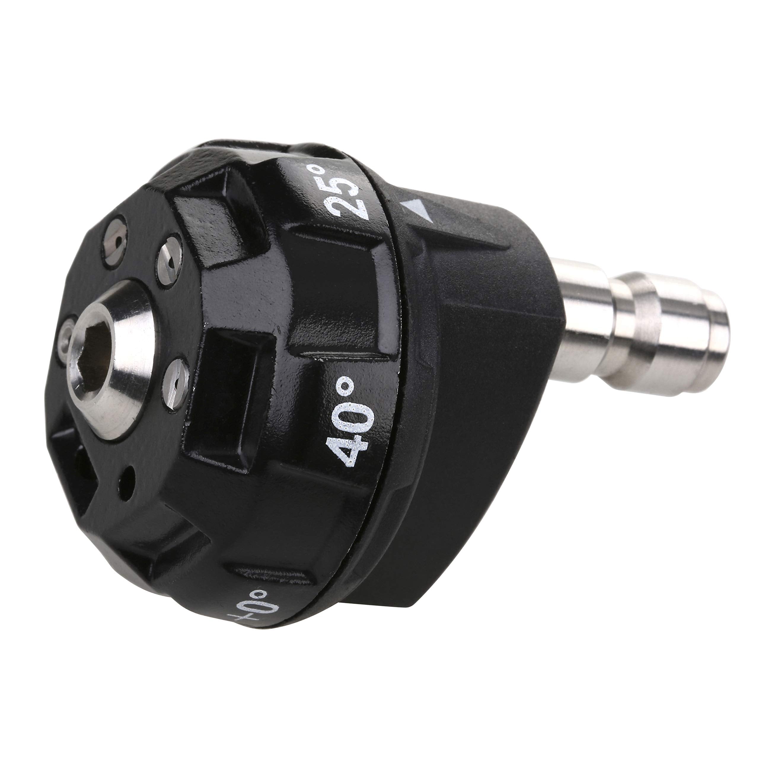 RIDGE WASHER 6-in-1 nozzle with adjustable spray patterns for versatile cleaning