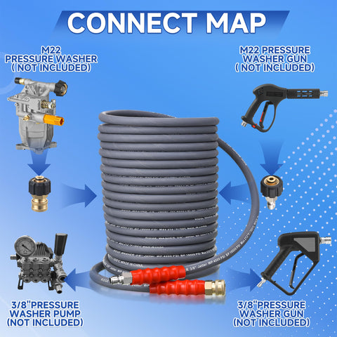 RIDGE WASHER double-braid structure enhances durability under use