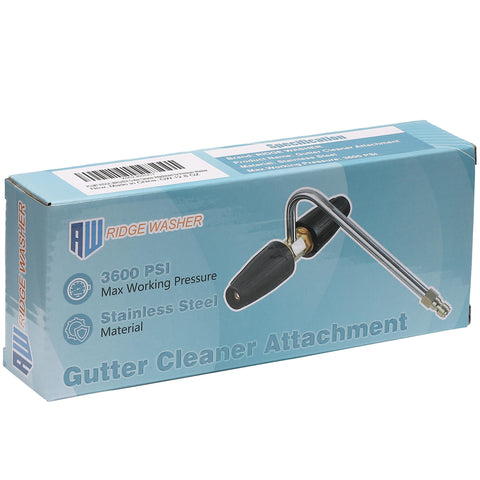 RIDGE WASHER easy installation and removal for quick setup on compatible wands.