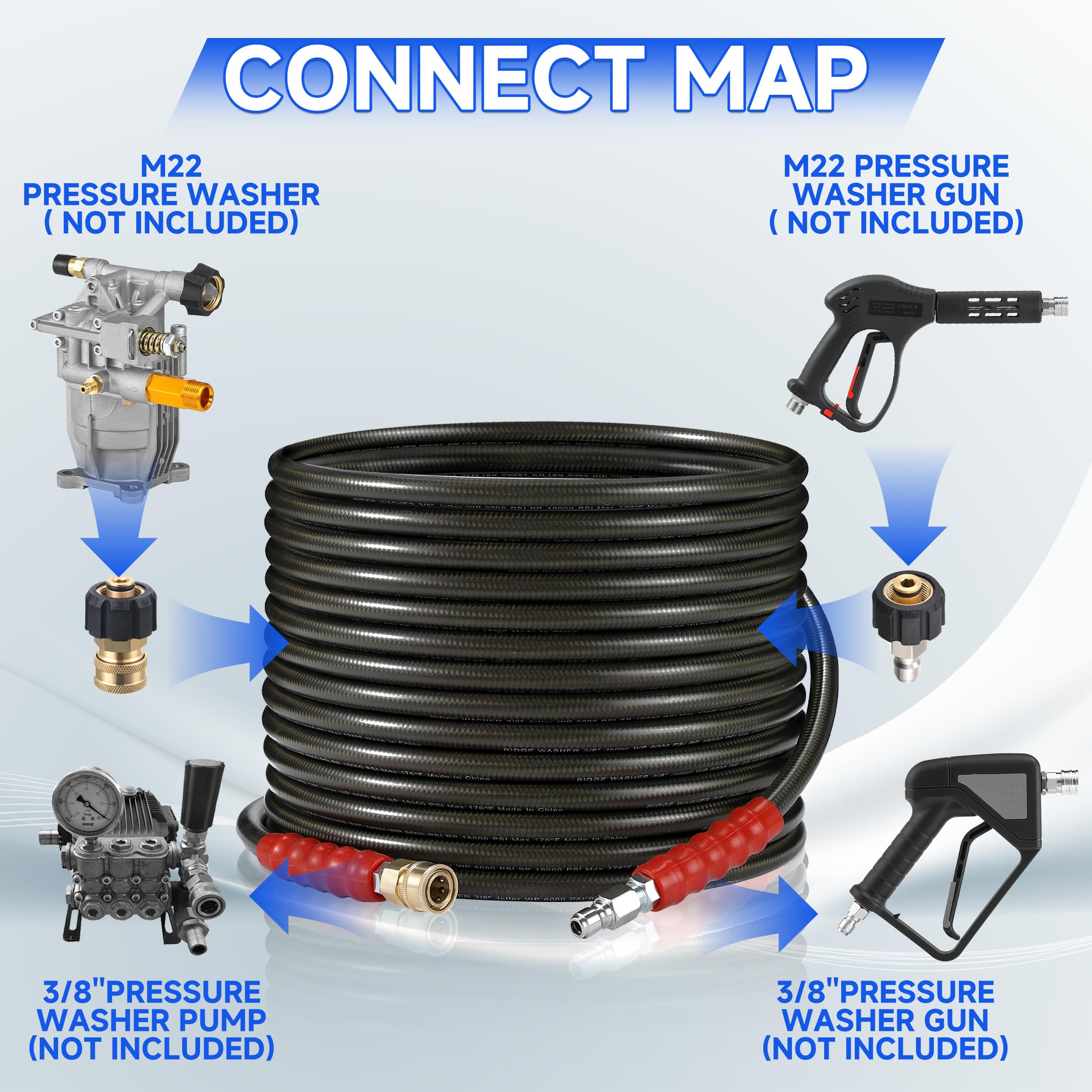 RIDGE WASHER hot and cold water compatibility