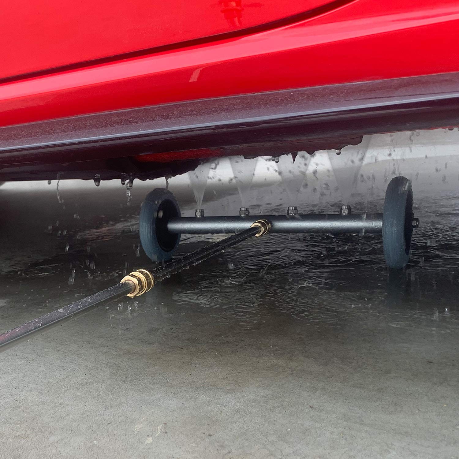RIDGE WASHER compatible with hot and cold water power washers for versatility