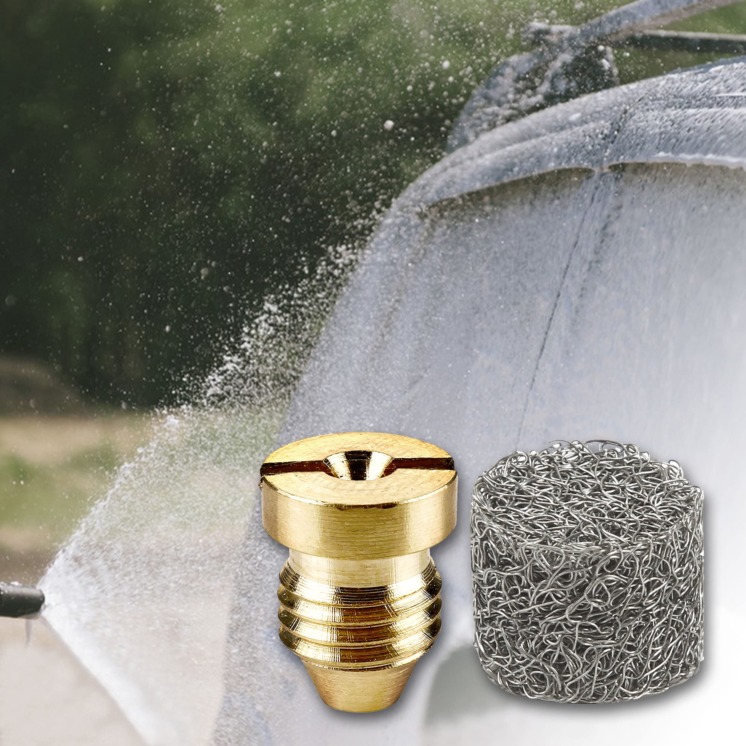 RIDGE WASHER mesh-filter interface keeps debris out for smooth operation.