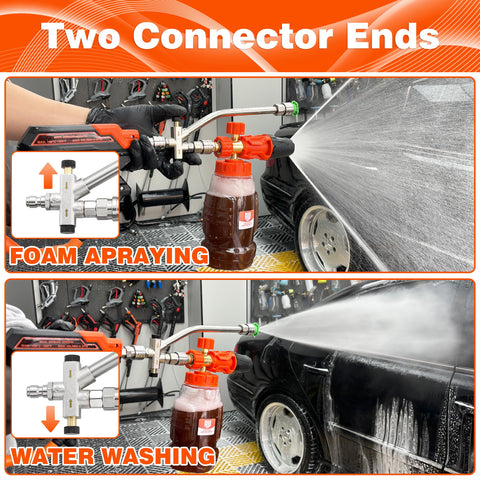 RIDGE WASHER stainless steel pressure washer gun design for durability