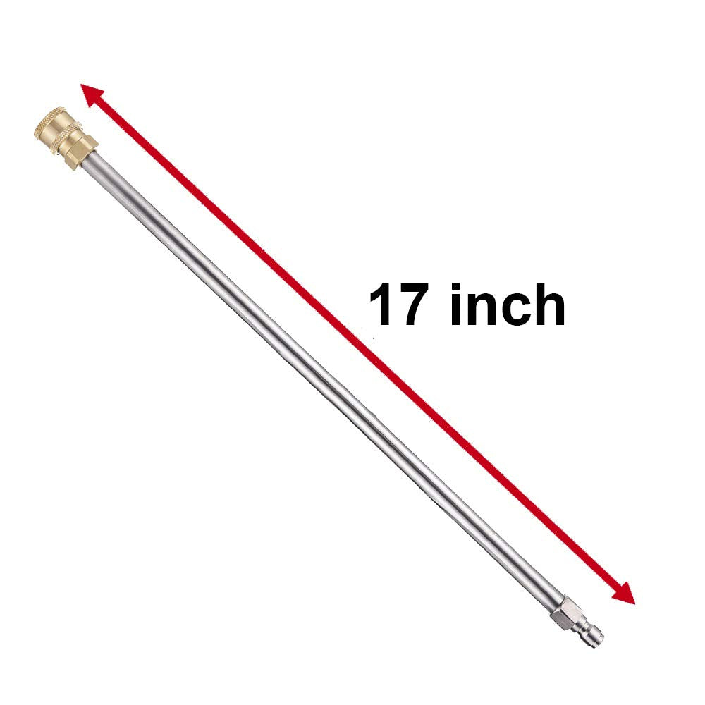 RIDGE WASHER 1/4-inch quick connect compatibility expands accessory options.