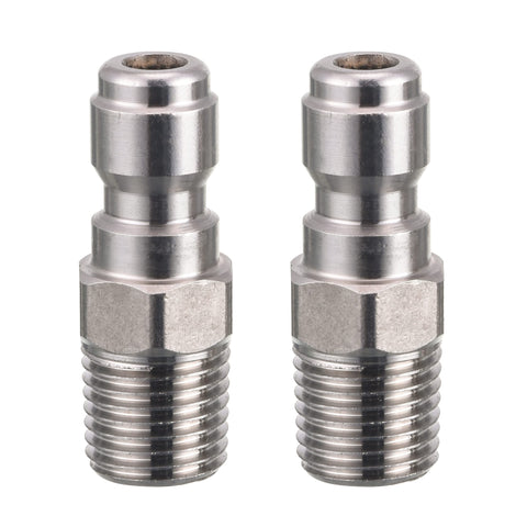 RIDGE WASHER quick-connect 1/4 inch fittings for fast connections during cleaning