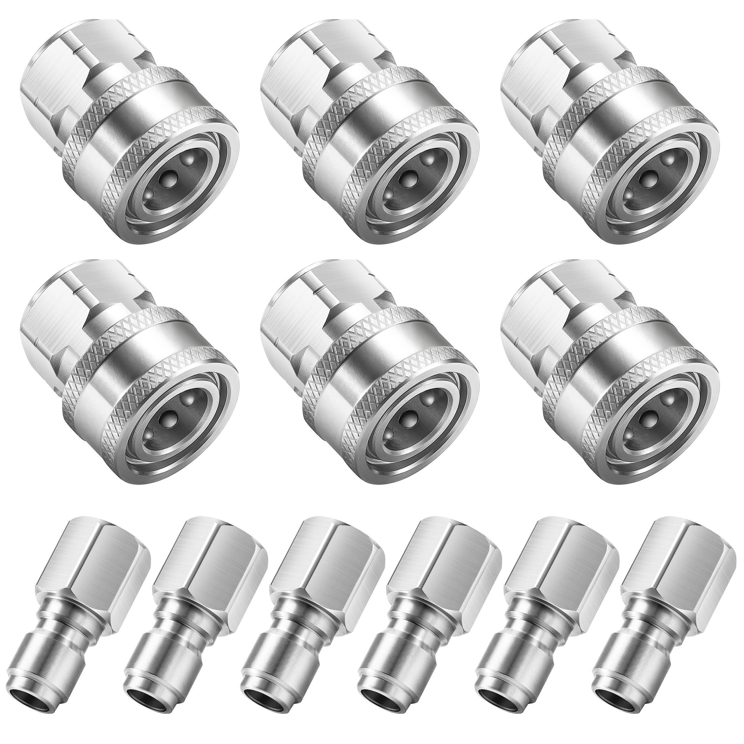 RIDGE WASHER quick-connect fittings enable quick, secure connections for demanding cleaning tasks.