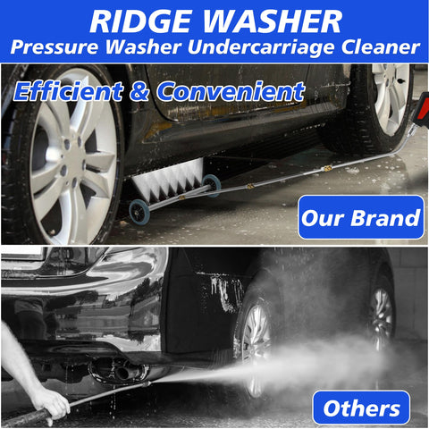 RIDGE WASHER quick-connect gun simplifies setup for faster cleaning