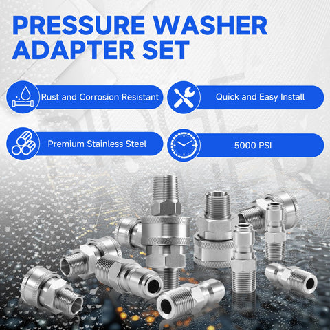 RIDGE WASHER corrosion-resistant stainless steel helps resist rust.