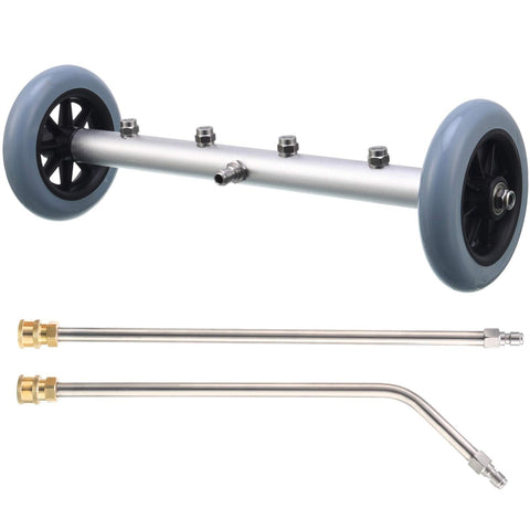 RIDGE WASHER 16-inch undercarriage cleaner cleaning beneath a vehicle efficiently