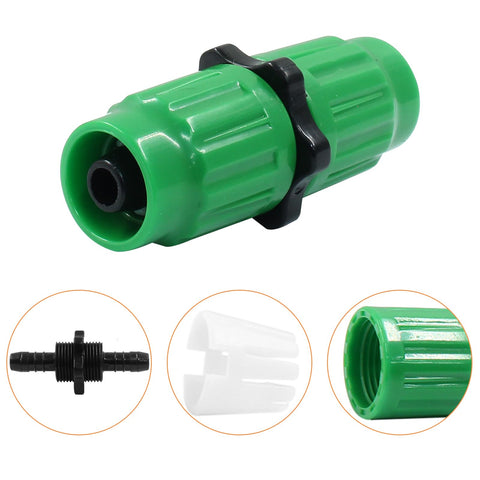 Rierdge 3/4 inch and 5/8 inch hose fittings fit common expandable hoses