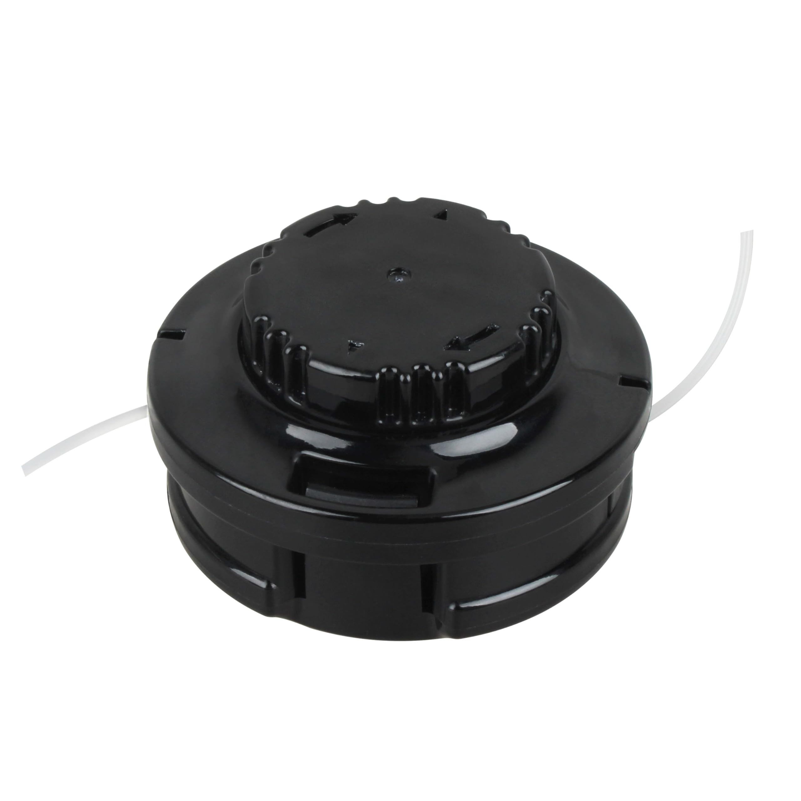 Rifatrio 191R00-0 trimmer head sideview showing Makita compatibility and quick threading.