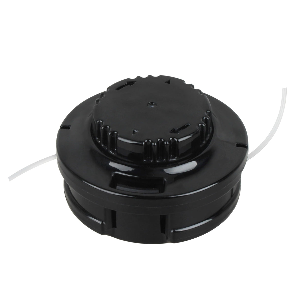 Rifatrio 191R00-0 trimmer head sideview showing Makita compatibility and quick threading.