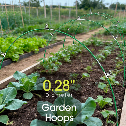 RIFNY 17-inch fiberglass rods provide flexible plant support.