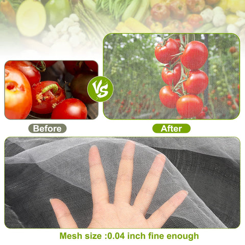 RIFNY reusable durable material for multiple seasons of garden protection