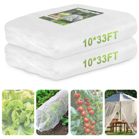 RIFNY garden netting ultra-fine mesh blocks pests while letting light through