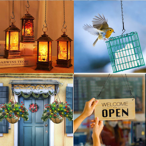 Compact set ideal for baskets, lanterns, feeders, and decor.