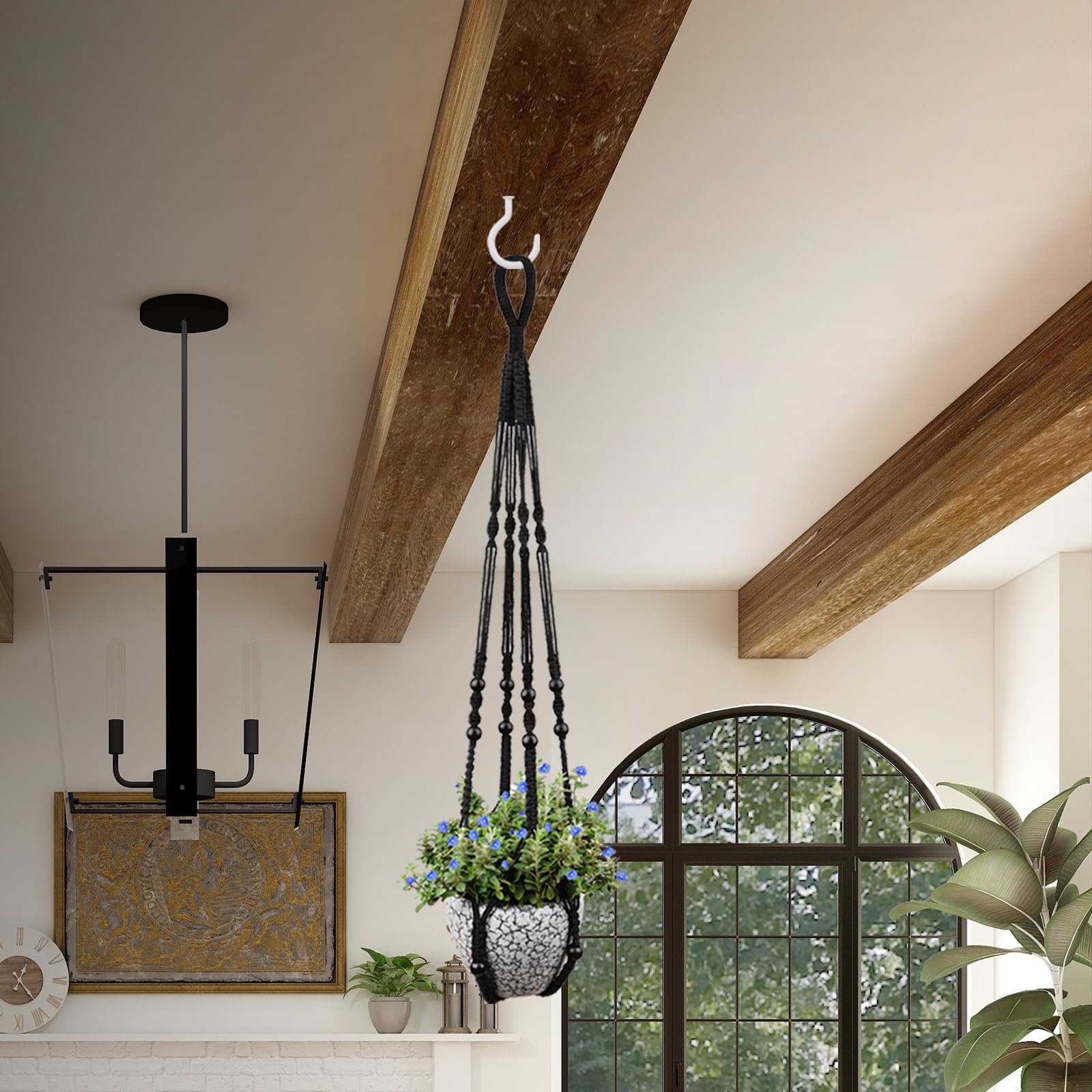 RIFNY organic cotton material offers durable, washable plant display.