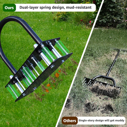 RIFPOD aerator showing adjustable height for ergonomic operation