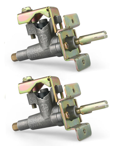 Rigshru valve assembly for burner control on a Blackstone griddle