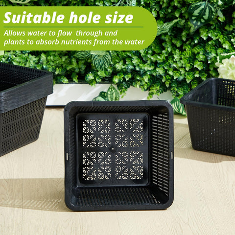 Close-up of RimCereal baskets with micro holes for water flow