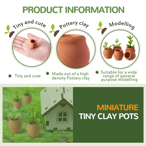 RimCereal windowsill decor mini pots add color and nature