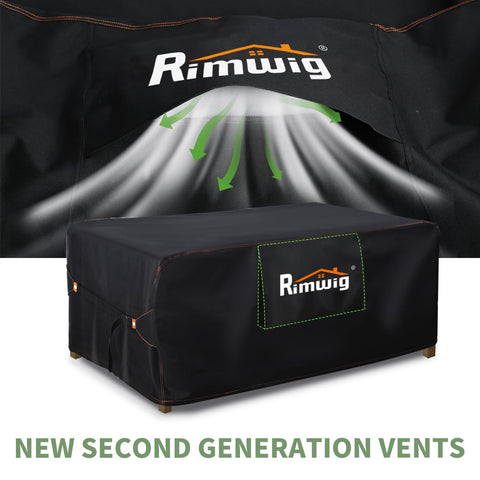 Rimwig windproof corners with adhesive tape ensure secure fit.