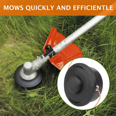 Rinlius 25-2 trimmer head bump feed 10mm arbor size compatibility with common shafts