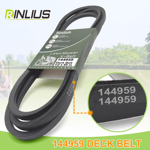 Single-belt Rinlius package ideal for deck maintenance and quick replacements