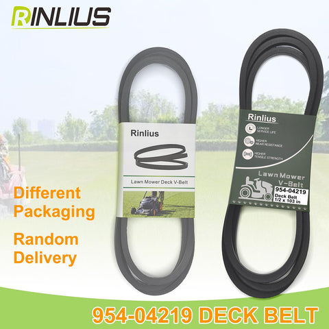 Rinlius mower deck belt in use for deck application with durable performance