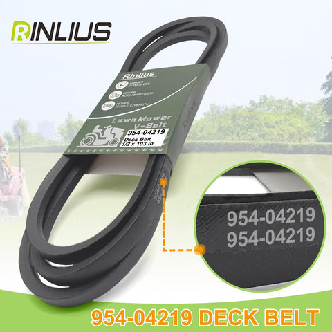 Rinlius 954-04219 compatible with MTD LT-series for deck drive
