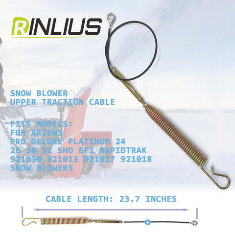 OEM replacement Rinlius cable 06900502 fits compatible Ariens models.