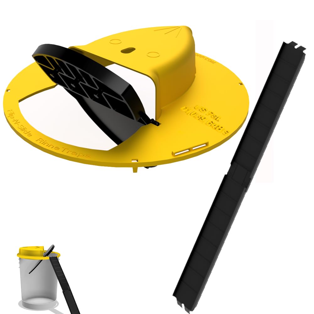 RinneTraps Flip N Slide in action for quick humane mouse capture