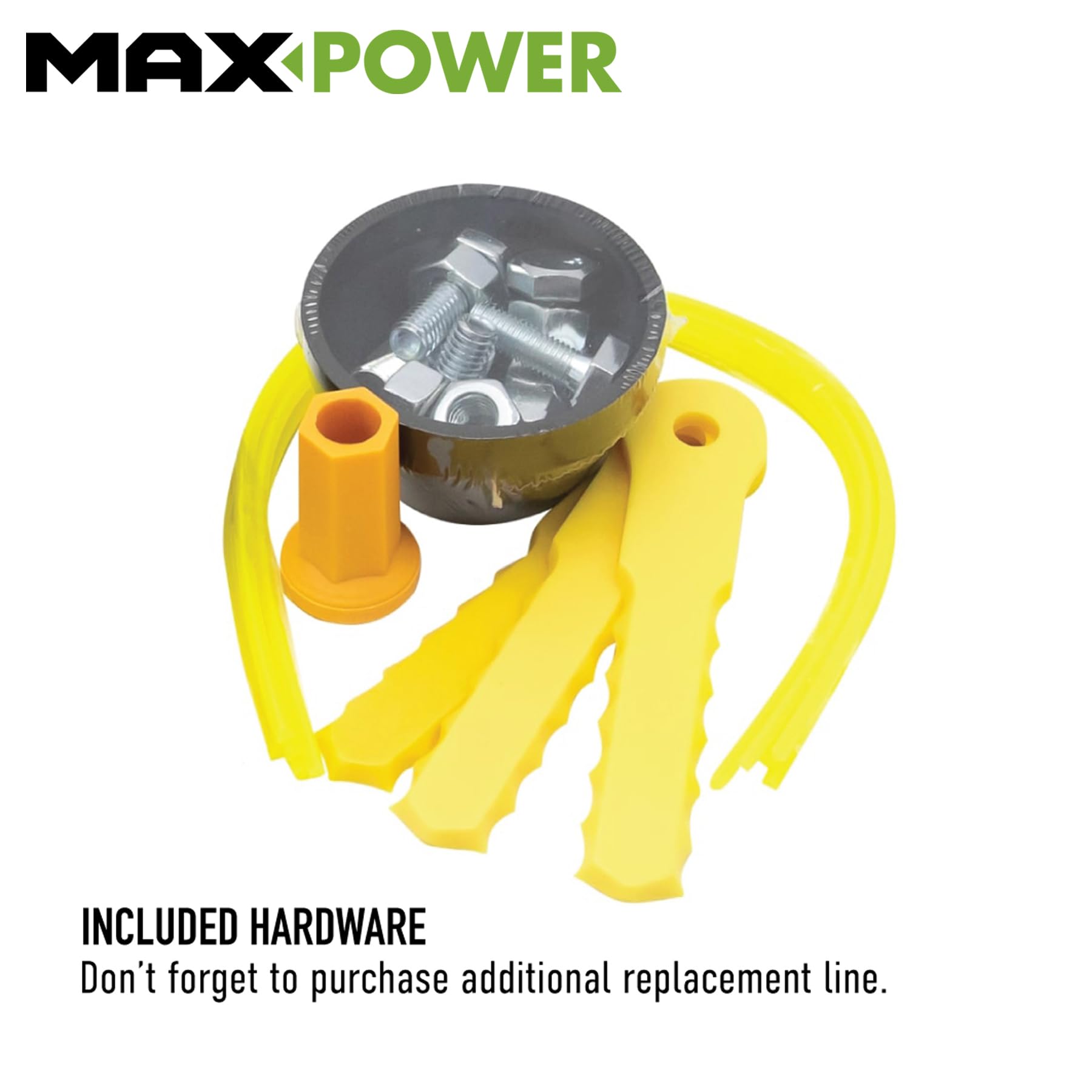 Rino-Tuff Pivotrim fits most gas trimmers, expanding compatibility.