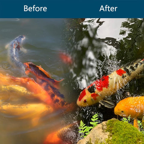 RINOO durable, easy-clean filter media for pond and aquarium use