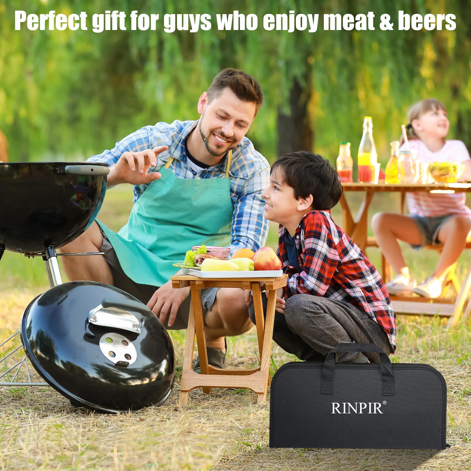 RINPIR portable carrying bag keeps tools organized on trips.